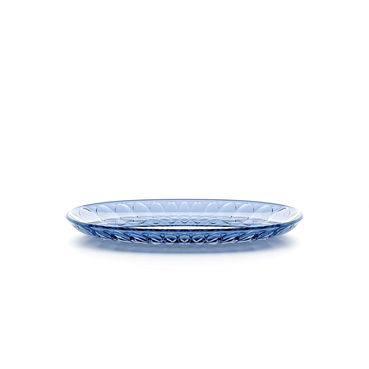 GUZZINI Plateau ovale Vanity Bio-Based 32 x 19,5 Cm Bleu