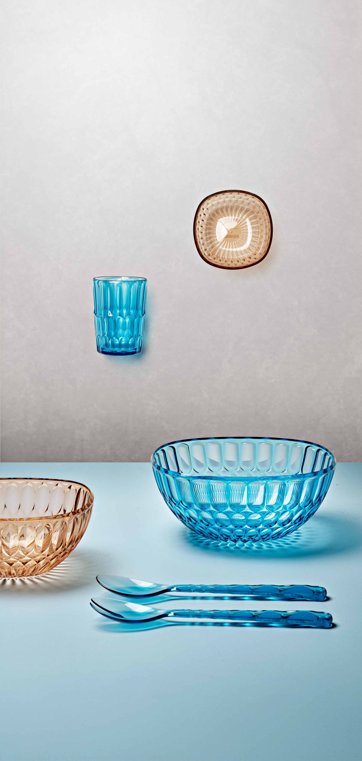 guzzini guzzini vassoio piccolo vanity bio based azzurro mare ean 8008392395874