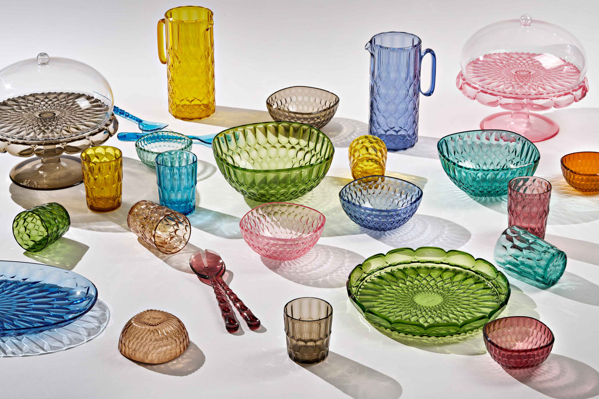 guzzini guzzini set 6 bicchieri alti vanity d 86 cm h 118 cm multicolor ean 8008392396116