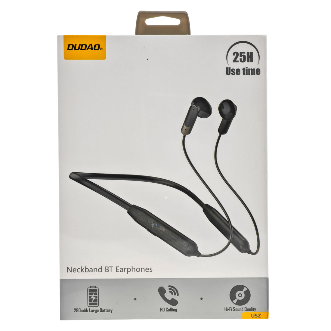 L'Arcolaio Auricolari Bluetooth Wireless Neckband con Archetto da Collo, Hi-Fi, Microfono HD, Batteria 280 mAh, Autonomia 25 Ore, Nero