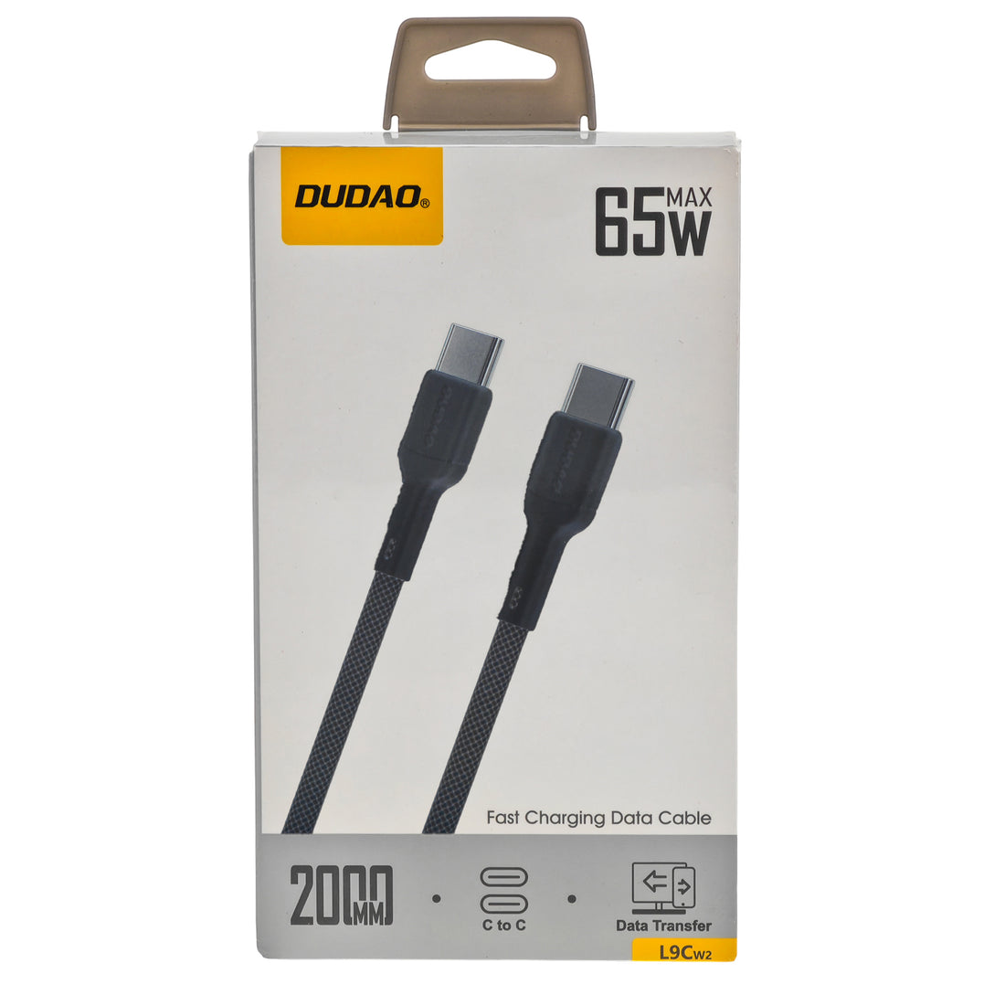 L'Arcolaio Cavo USB-C a USB-C 65W Ricarica Rapida e Trasferimento Dati 2 m Nero