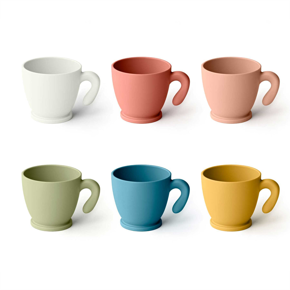 GUZZINI Coffret de 6 Tasses à Café Coffee Pop Chef Line Multicolore