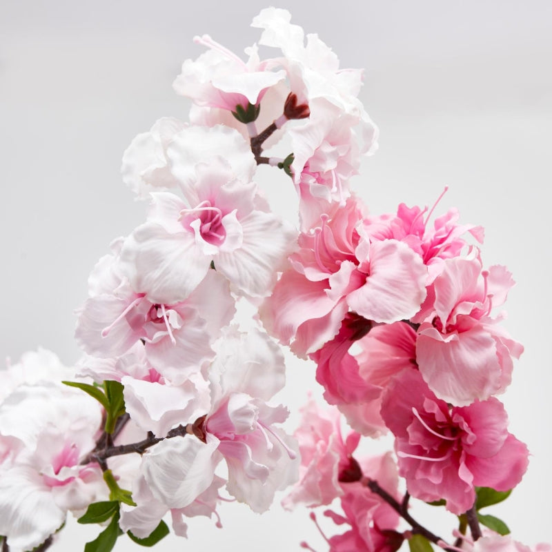 Branche de cerisier artificiel japonais EDG Enzo De Gasperi, cerisier japonais, assortiment de couleurs, hauteur 105 cm, rose crème, 1 pièce