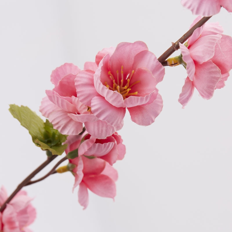 EDG Enzo De Gasperi Fleur Artificielle Branche de Pêcher Olis Assortiment x3 H 86 Bicolore Rose 1 Pc
