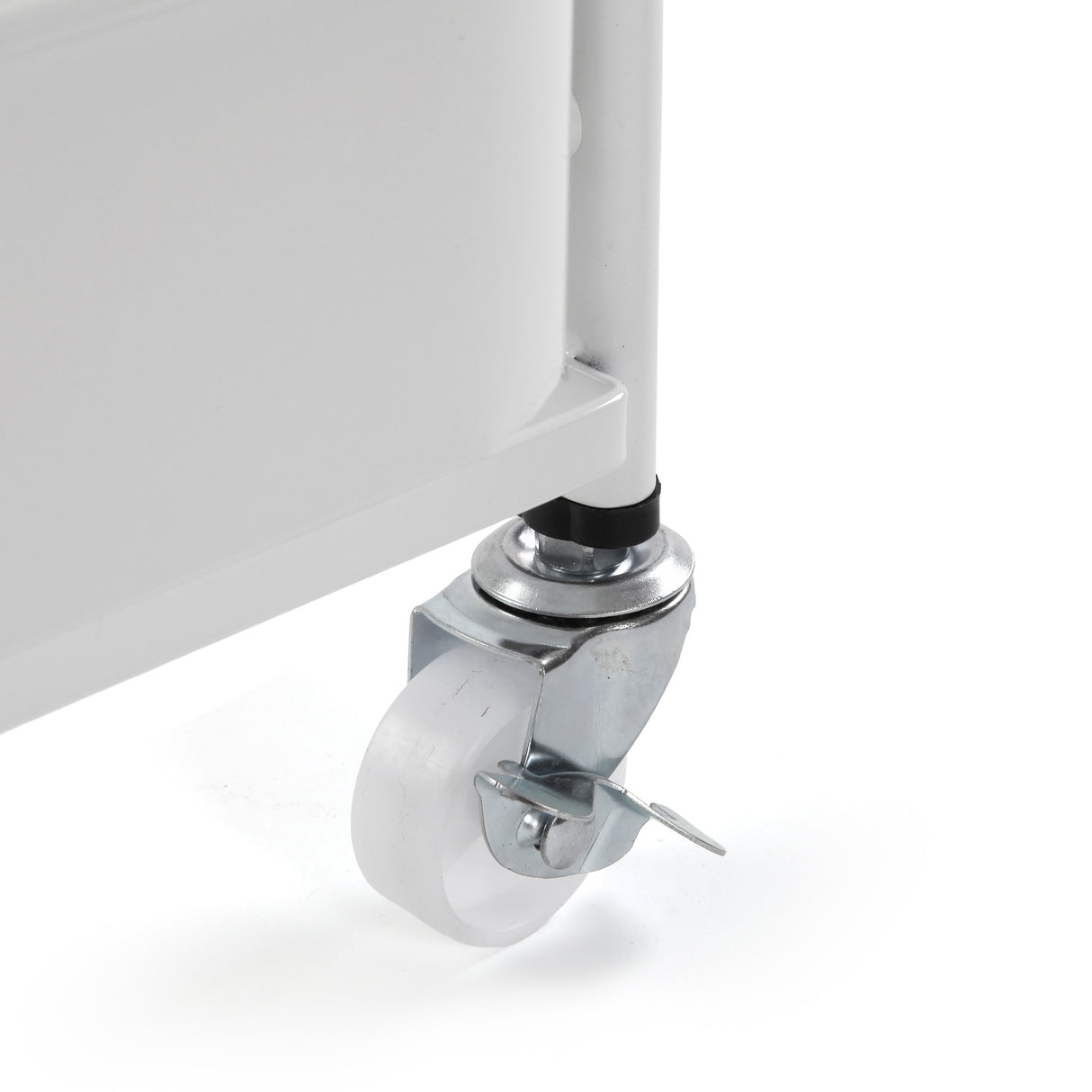 Chariot pliant Versa en métal blanc