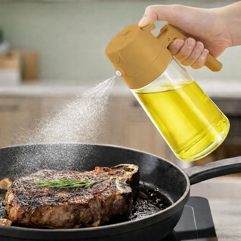 Distributeur d'huile en spray Versa 450ml Blanc
