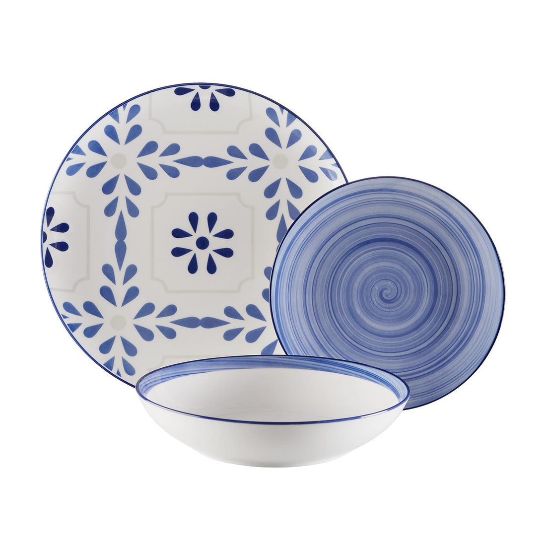Versa Home Service 18 Pièces Bleu clair