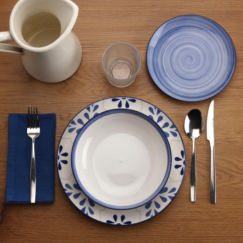 Versa Home Service 18 Pièces Bleu clair