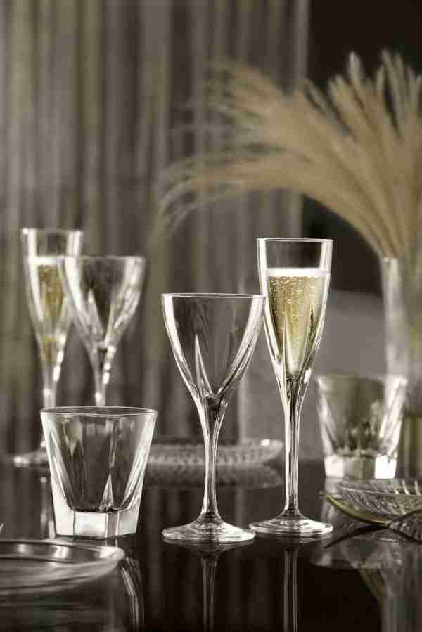 RCR Cristalleria Italiana Fusion - Lot de 3 verres à vin en verre