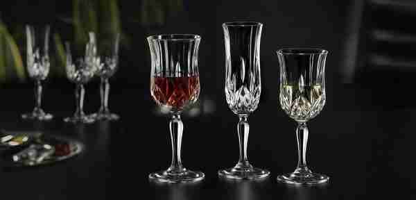 RCR Cristalleria Italiana Opera - Lot de 6 verres à vin en cristal
