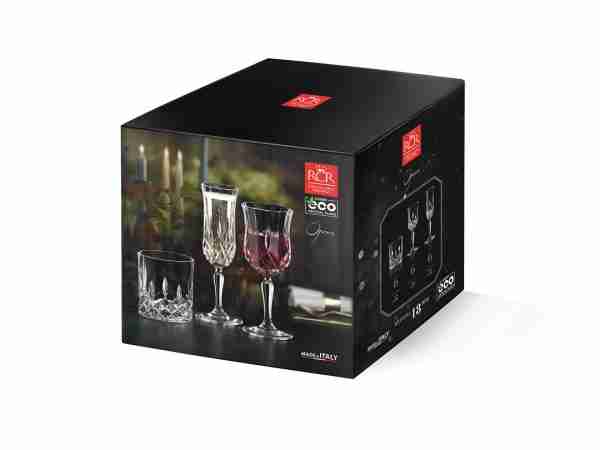 RCR Cristalleria Italiana Opera - Lot de 6 verres à vin en cristal