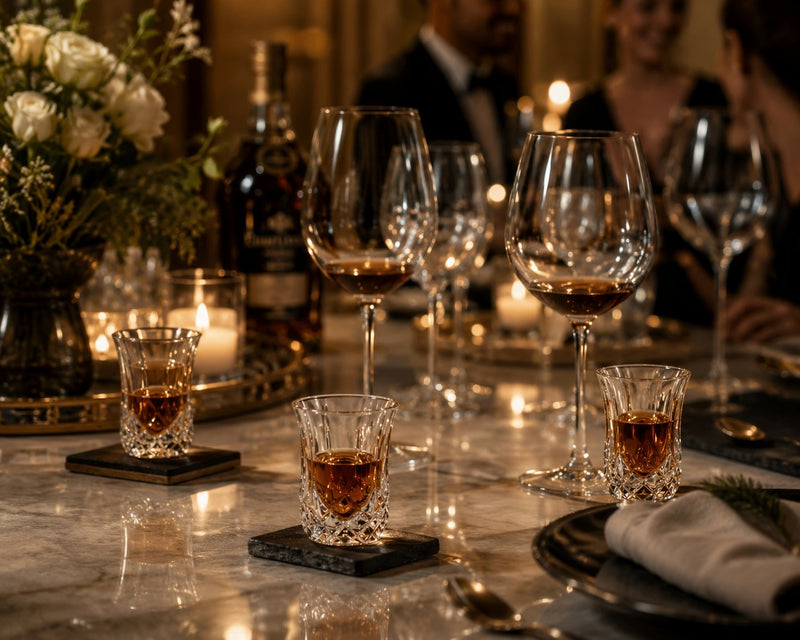 RCR Cristalleria Italiana Opera - Lot de 6 verres à liqueur