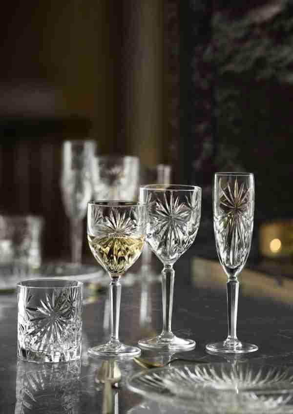 RCR Cristalleria Italiana Oasis - 2 - Set of 6 Crystal Water Goblets