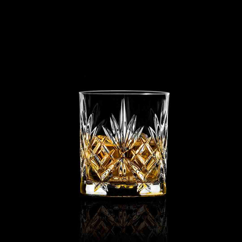 RCR Cristalleria Italiana Melodia Verre à Liqueur 8 Cl 6 Pièces