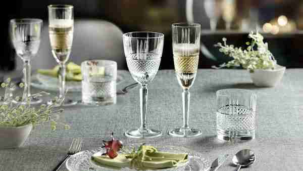 RCR Cristalleria Italiana Brillante - FL - Ensemble de 6 Flûtes en Verre