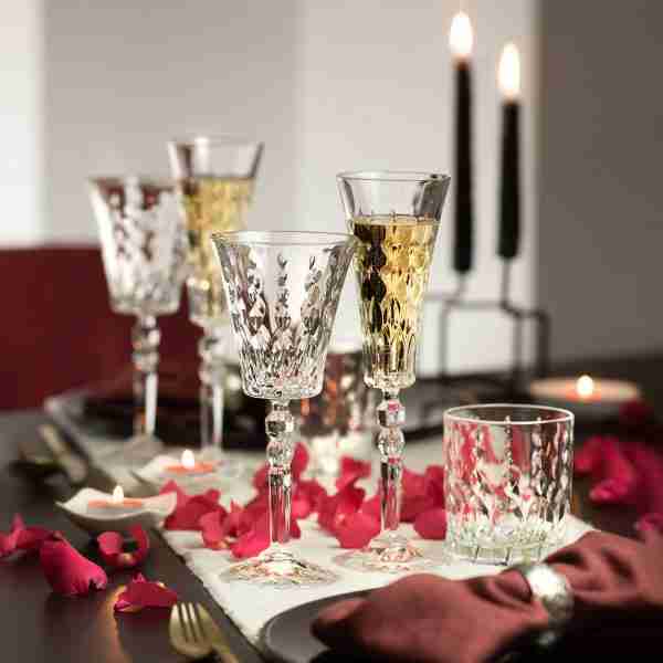 RCR Cristalleria Italiana Marilyn - DOF - Coffret de 6 verres à eau en verre
