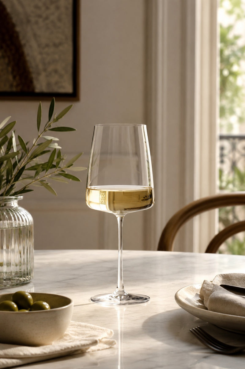 RCR Cristalleria Italiana Essential - E54 - Lot de 6 verres à vin en verre
