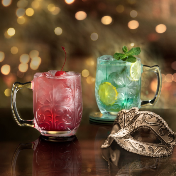 RCR Cristalleria Italiana Tattoo Mule - Lot de 4 verres à cocktail en cristal