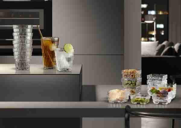 RCR Cristalleria Italiana Stack HB - Lot de 6 verres à long drink en verre