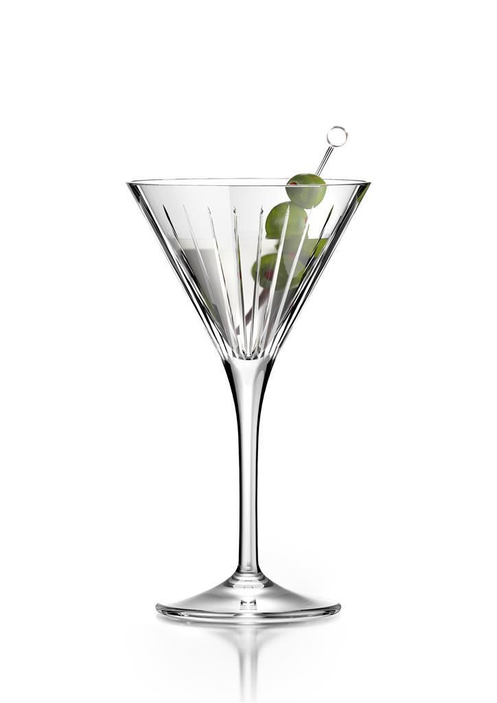 RCR Cristalleria Italiana Timeless - Coffret de 6 verres à Martini en verre