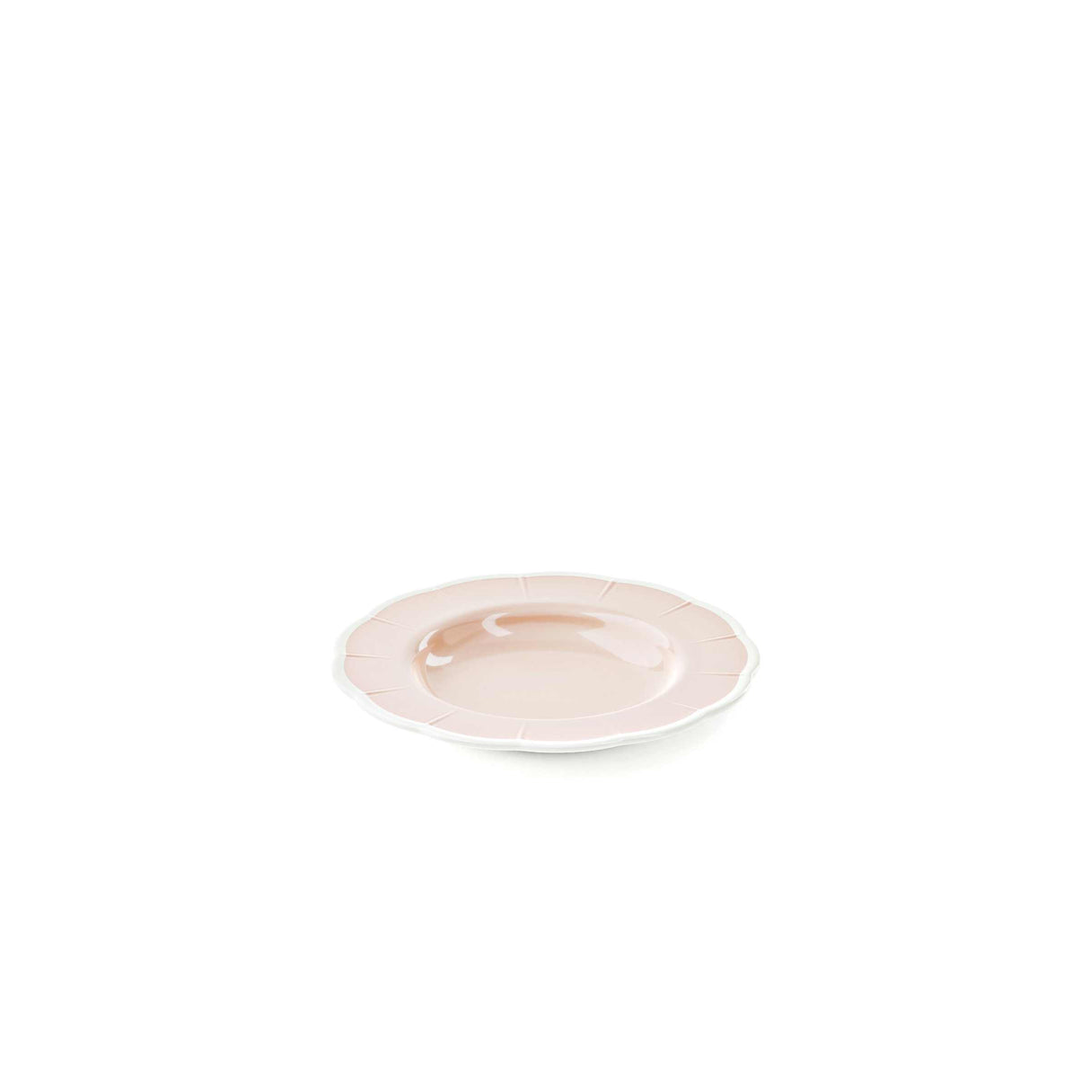 GUZZINI Flora Melamine Deep Plate D 24 Cm Table Decor Dusty Pink