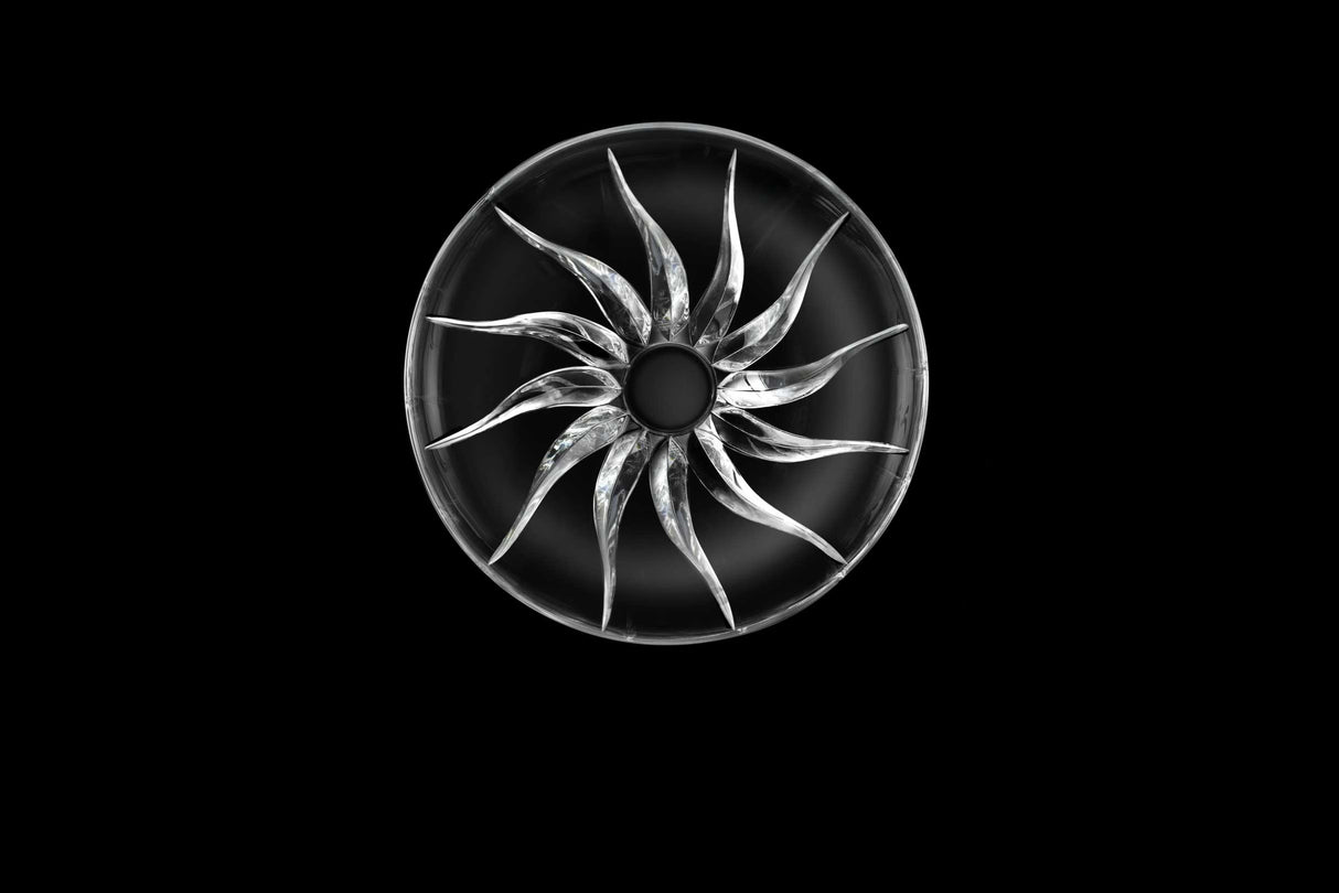 RCR Cristalleria Italiana Centre De Table Trix 330 H 99 Mm D 305 Mm