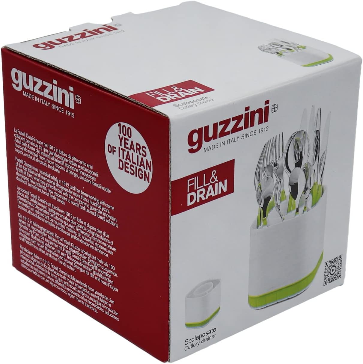 guzzini guzzini scolaposate chef line bianco ean 8008392349716