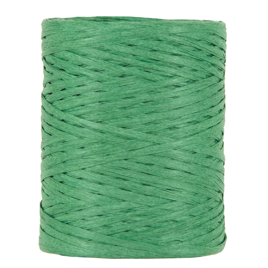 Piovaccari Paper Raphia Deep Green 5-8 mm x 100 m – Rafia de Papel Verde Oscuro para Decoraciones, Lazos, Embalajes Regalos y Bricolaje