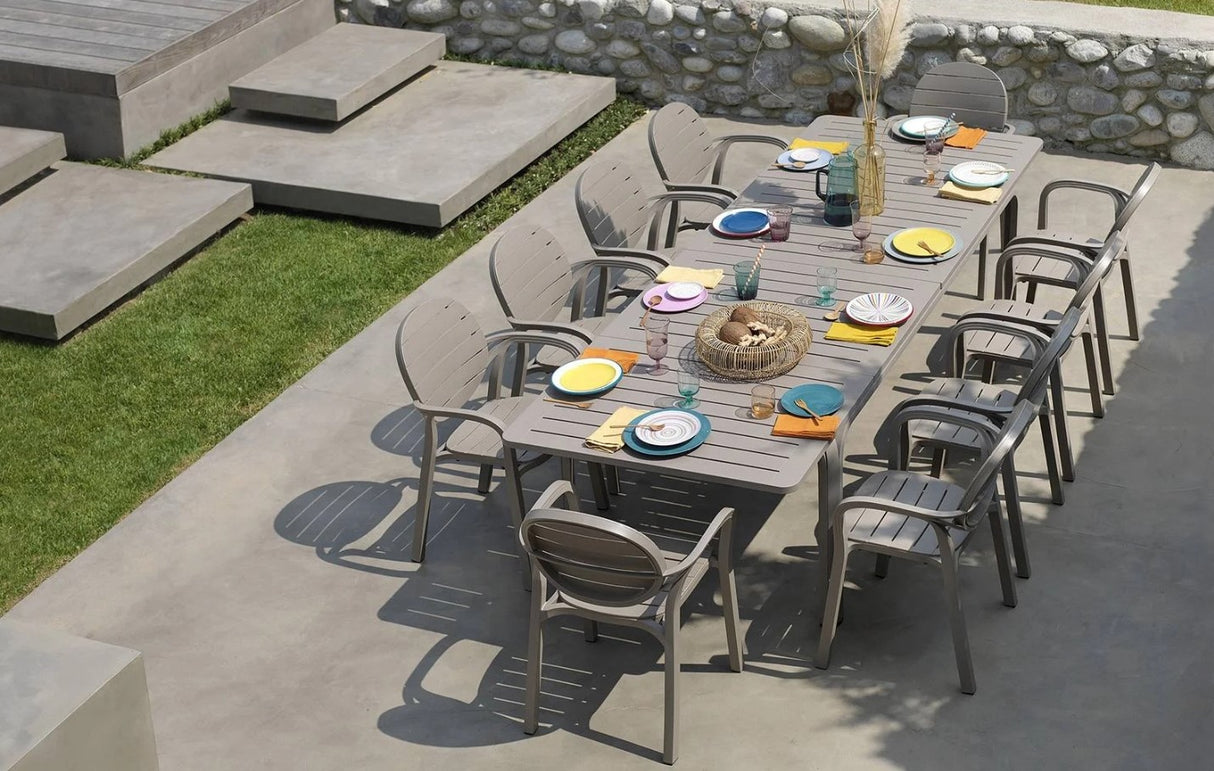 nardi nardi tavolo alloro 210 extensible 210 280 x 100 cm h 73 cm antracite ean 8010352828520