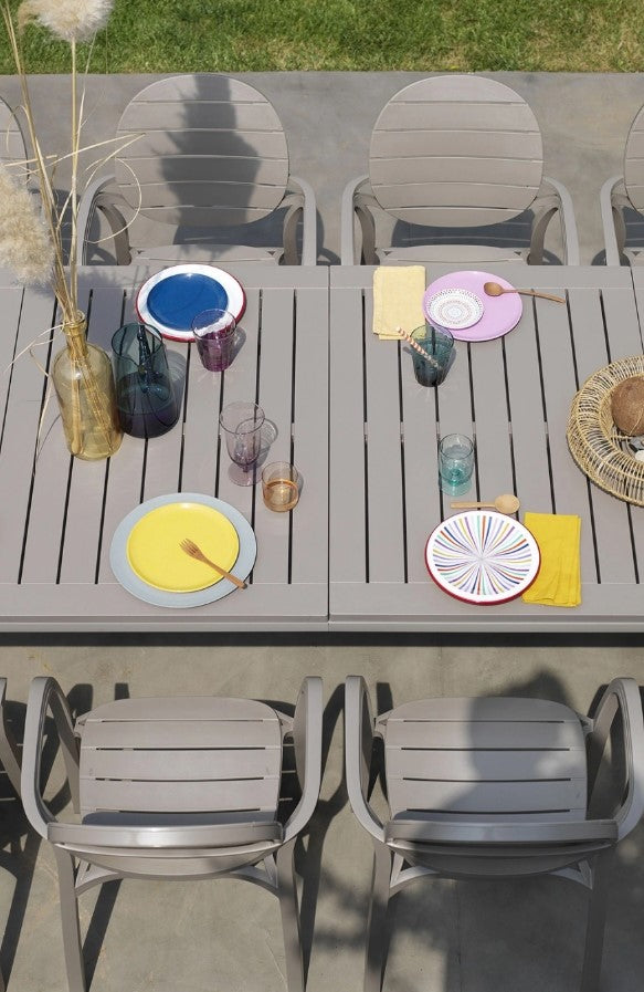 nardi nardi tavolo alloro 210 extensible 210 280 x 100 cm h 73 cm antracite ean 8010352828520