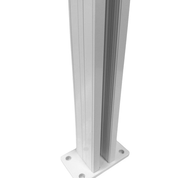 Clôture L'Arcolaio Ami Poteau Double H.146cm Blanc Brillant