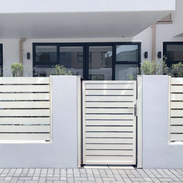 Portail Piéton L'Arcolaio Miami 100x160cm Blanc Brillant