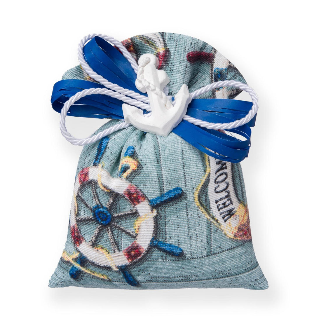Creazioni per Enzo Sachet de Bonbons Marino 12x9 cm, lot de 10 pièces