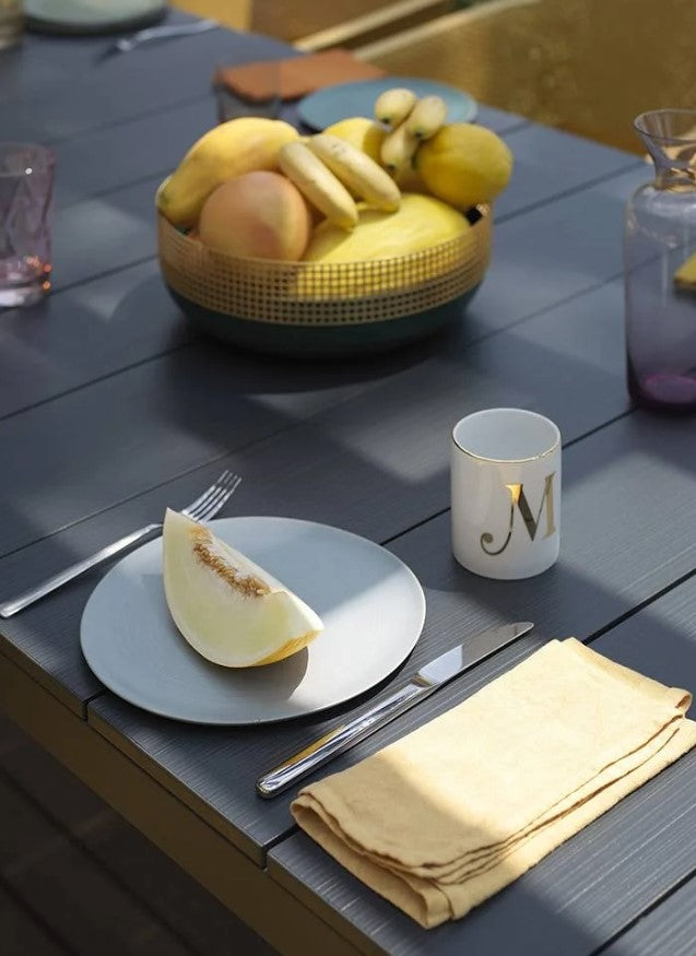 nardi nardi tavolo rio 210 extensible 210 280 x 100 cm h 76 cm alluminio bianco