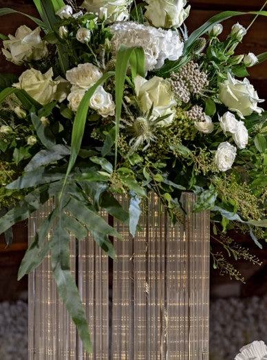 Cupid & Co. Réhausseur en verre avec LED 250 x 250 mm H 100 mm