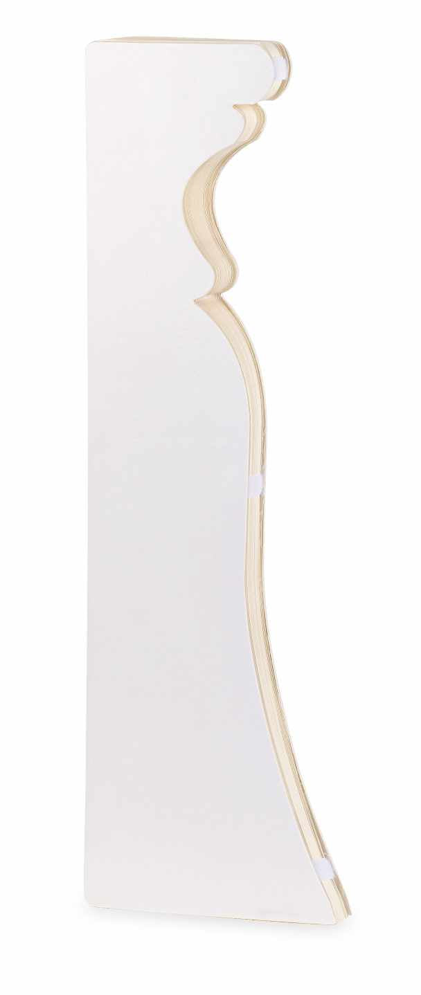 Cupid & Co. Cylindre à papier pliable avec plateau Ø 500 mm H 1 000 mm Beige