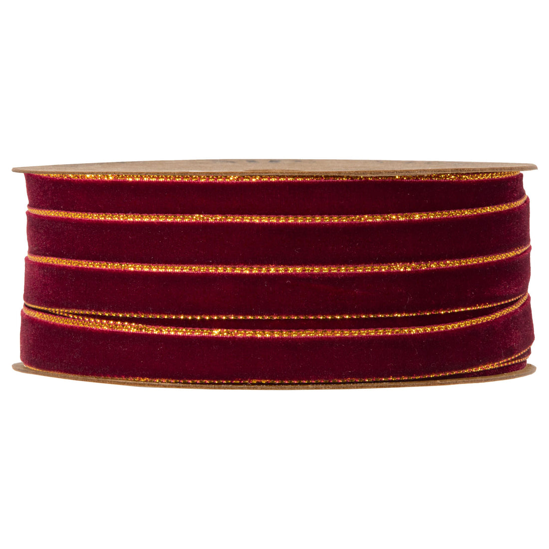 Piovaccari Ruban Velvet Dream Bordeaux 9 mm x 20 m – Ruban en Velours Décoratif pour Nœuds, Emballages Cadeaux, Décoration de Noël et DIY
