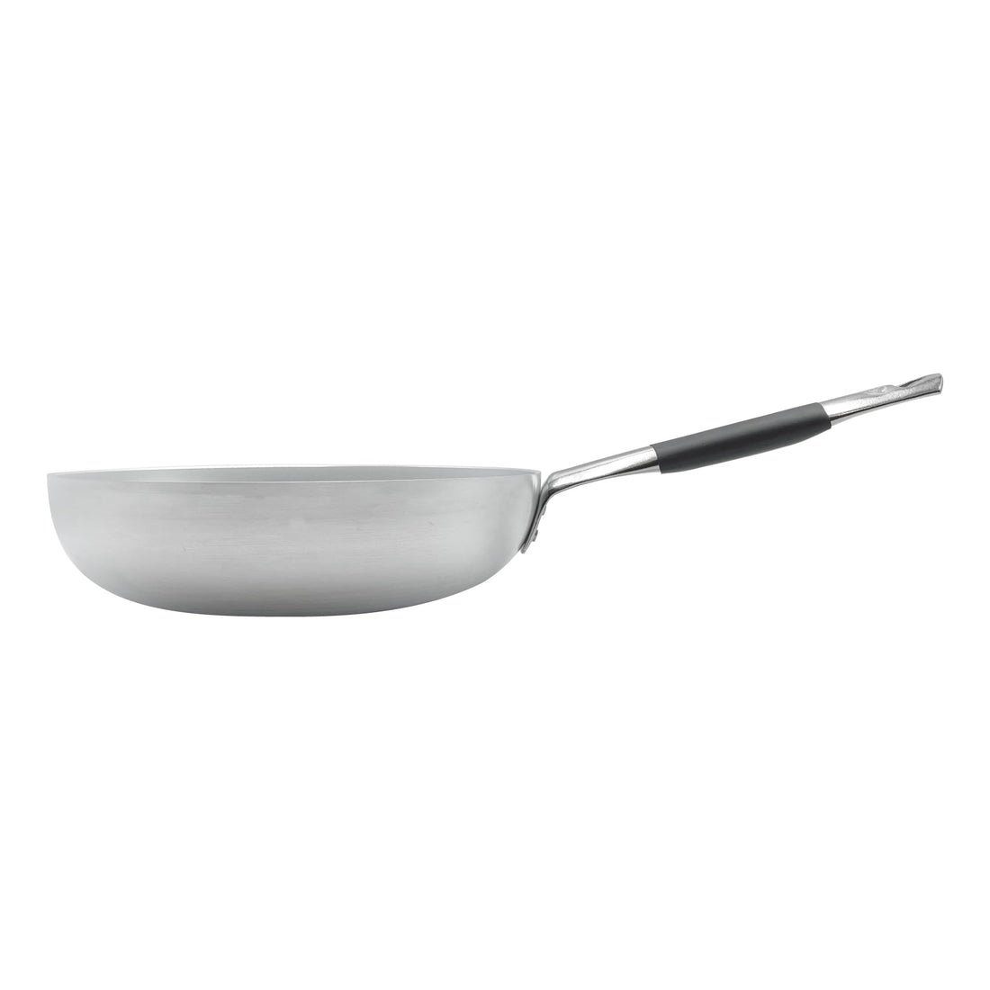 AGNELLI Poêle évasée haute aluminium fond induction D 24 cm
