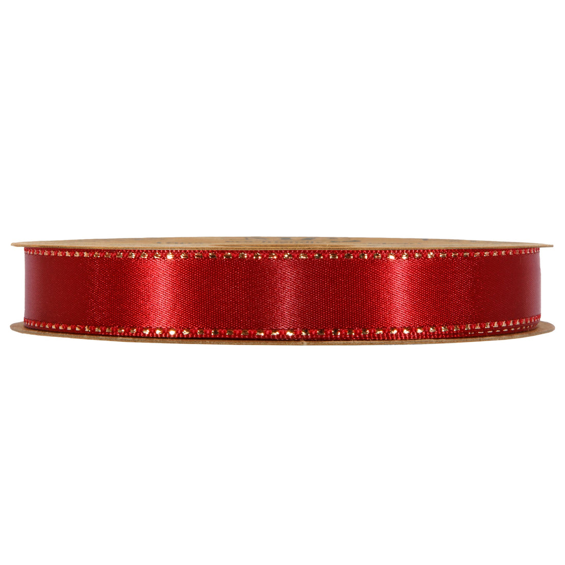 Piovaccari Ruban Satinée Red Dahlia 15 mm x 20 m – Ruban Satiné Rouge pour Nœuds, Emballages Cadeaux et Décorations de Noël