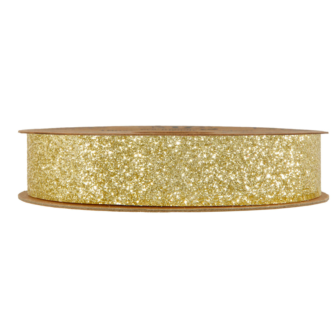 Piovaccari Ruban Desirée Gold Or 25 mm x 10 m – Ruban décoratif de Noël pour sapin de Noël, nœuds et emballages cadeaux