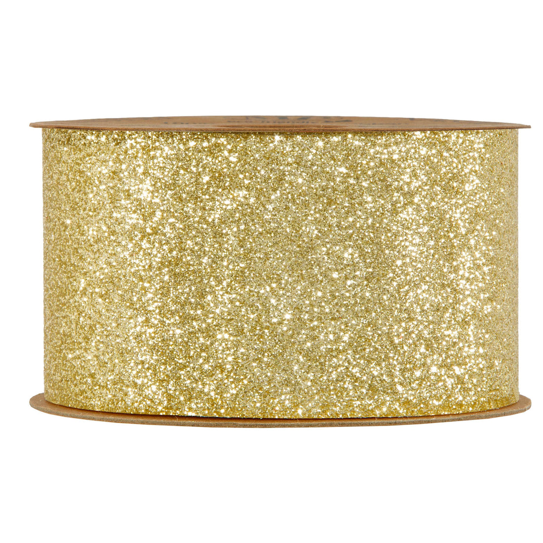 Piovaccari Ruban Desirée Gold Or 63 mm x 10 m – Ruban Décoratif de Noël pour Sapin de Noël, Nœuds et Emballages Cadeaux