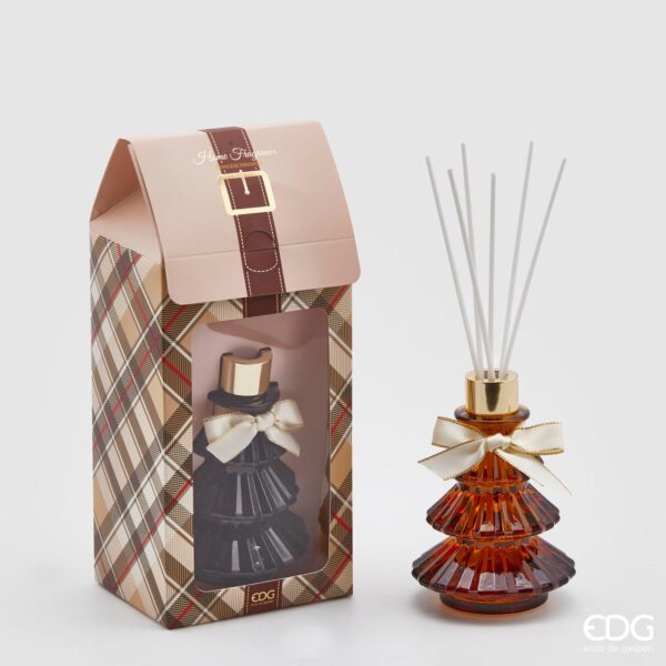 Désodorisant EDG Enzo De Gasperi en bouteille de 170 ml Pino Natale H15 Orange et cannelle