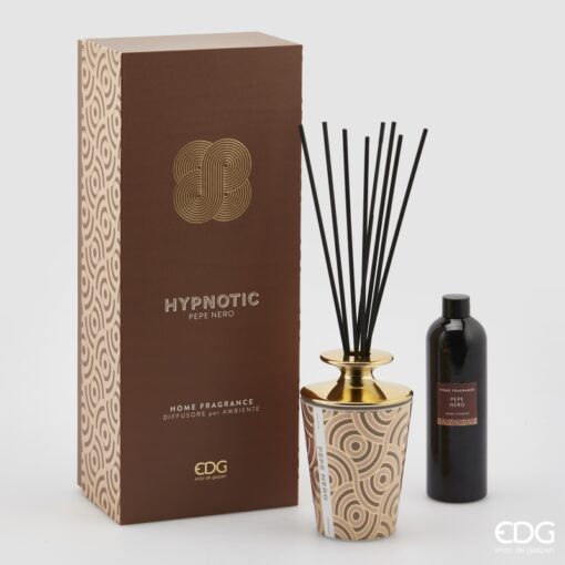Désodorisant Hypnotique EDG Enzo De Gasperi 400 ml H 15 cm Poivre Noir