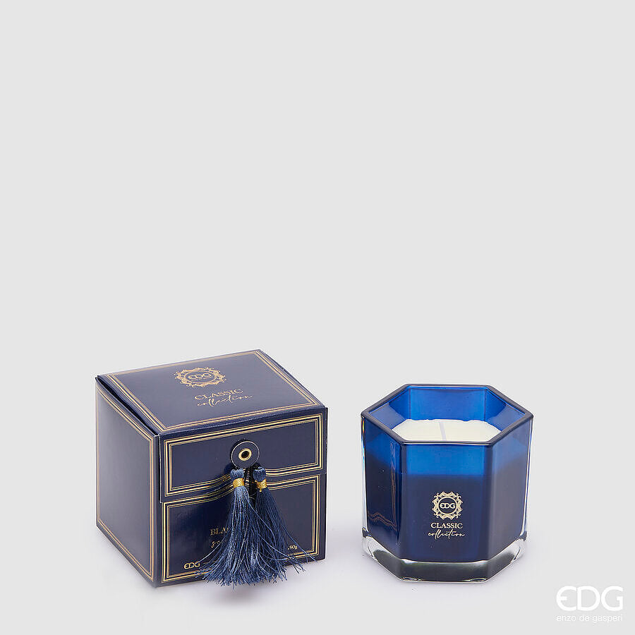 Bougie parfumée classique EDG Enzo De Gasperi H 8,5 cm P 8,5 cm Forêt-Noire