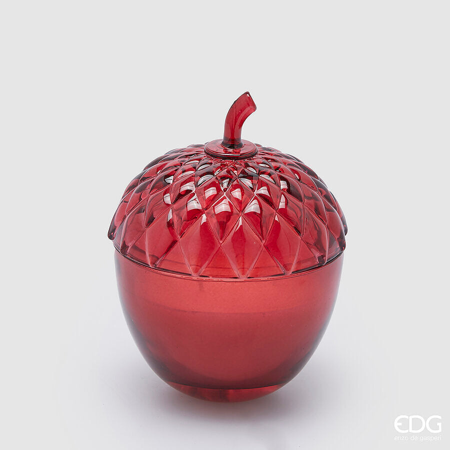 Bougie parfumée Gland EDG Enzo De Gasperi H 15 cm P 11 cm Fruits rouges