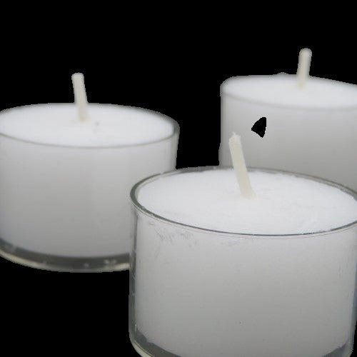 Bougie chauffe-plat EDG Enzo De Gasperi (double) Lot de 50 Base transparente H 2,3 cm P 3,8 cm
