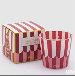 Bougie parfumée Cupcake EDG Enzo De Gasperi H12 D13,5 Rose noire et oud