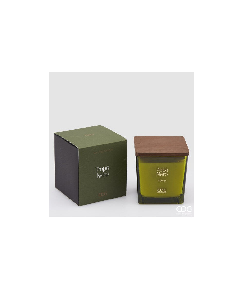 Bougie EDG Enzo De Gasperi Tappolegno H 11,5 Poivre Noir