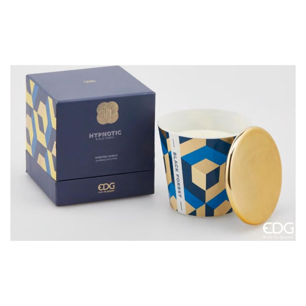EDG Enzo De Gasperi Hypnotic Candle with Lid H9 Black Forest