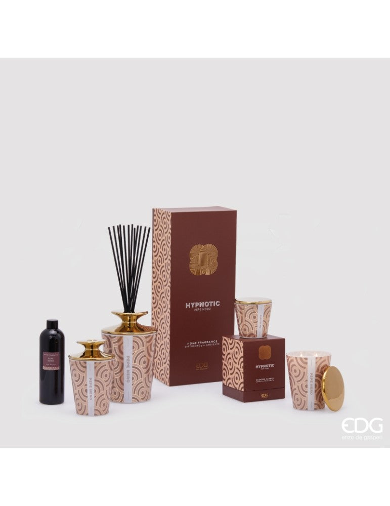 EDG Enzo De Gasperi Hypnotic Candle with Lid H9 Black Pepper